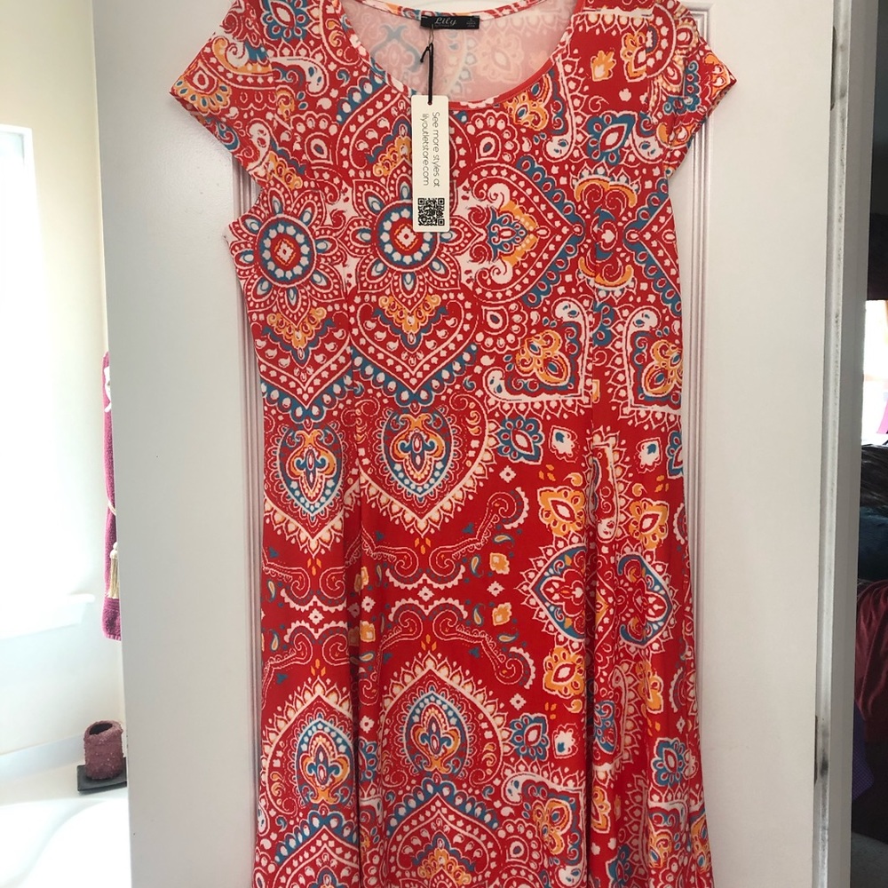 Lily summer dress size large